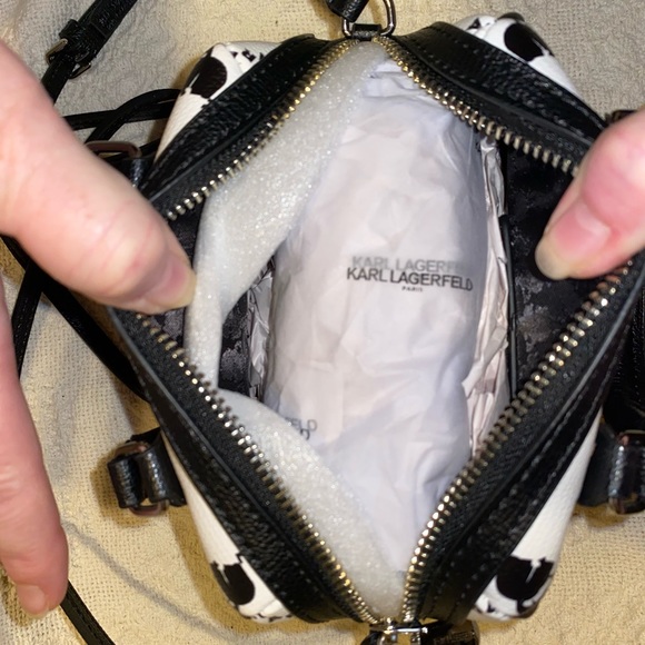 NWT Karl Lagergeld small crossbody - Picture 3 of 4